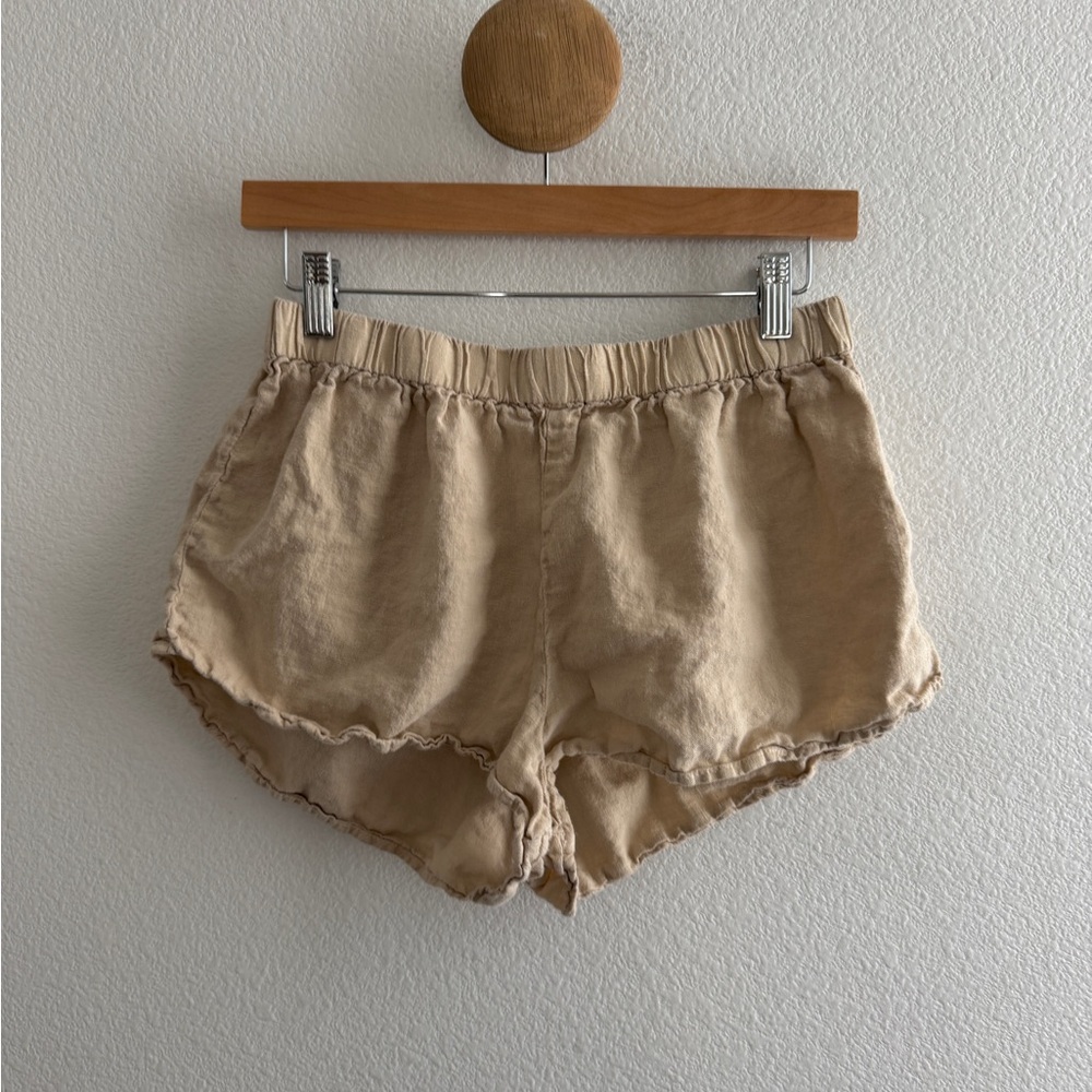 MATE the Label Tan Women Shorts